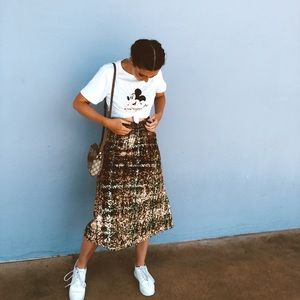 Zara Sequin Skirt